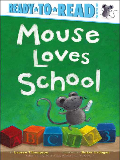 Title details for Mouse Loves School by Lauren Thompson - Wait list
